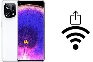 So generieren Sie einen QR-Code mit dem Wifi-Passwort auf einem Oppo Find X5