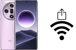 So generieren Sie einen QR-Code mit dem Wifi-Passwort auf einem Oppo Find X7