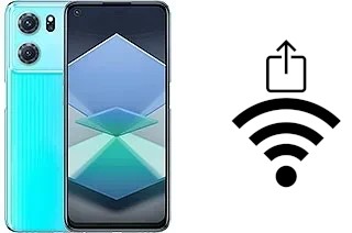 So generieren Sie einen QR-Code mit dem Wifi-Passwort auf einem Oppo K10 5G