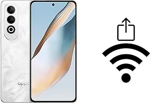 So generieren Sie einen QR-Code mit dem Wifi-Passwort auf einem Oppo K12 Plus