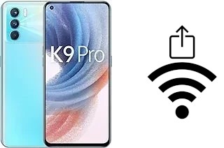 So generieren Sie einen QR-Code mit dem Wifi-Passwort auf einem Oppo K9 Pro