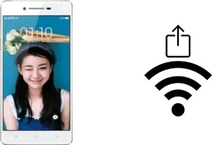 So generieren Sie einen QR-Code mit dem Wifi-Passwort auf einem Oppo R1C