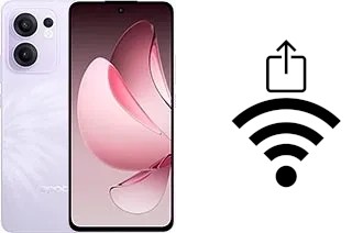 So generieren Sie einen QR-Code mit dem Wifi-Passwort auf einem Oppo Reno13 F 4G