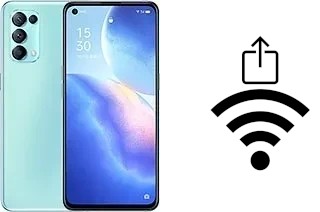 So generieren Sie einen QR-Code mit dem Wifi-Passwort auf einem Oppo Reno5 K