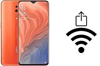 So generieren Sie einen QR-Code mit dem Wifi-Passwort auf einem Oppo Reno Z