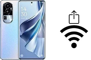 So generieren Sie einen QR-Code mit dem Wifi-Passwort auf einem Oppo Reno10 Pro