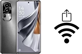 So generieren Sie einen QR-Code mit dem Wifi-Passwort auf einem Oppo Reno10