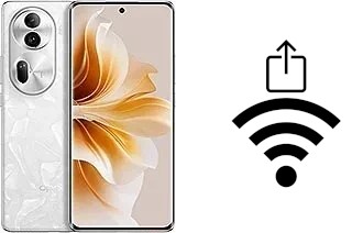 So generieren Sie einen QR-Code mit dem Wifi-Passwort auf einem Oppo Reno11 (China)