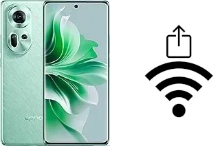 So generieren Sie einen QR-Code mit dem Wifi-Passwort auf einem Oppo Reno11