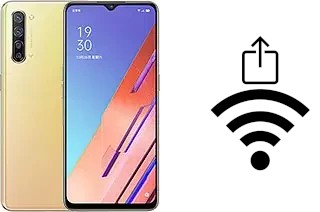 So generieren Sie einen QR-Code mit dem Wifi-Passwort auf einem Oppo Reno3 A