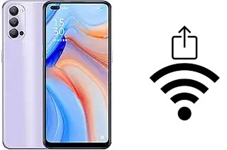 So generieren Sie einen QR-Code mit dem Wifi-Passwort auf einem Oppo Reno4 5G