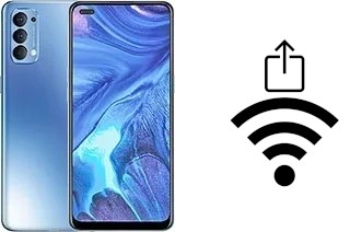 So generieren Sie einen QR-Code mit dem Wifi-Passwort auf einem Oppo Reno4