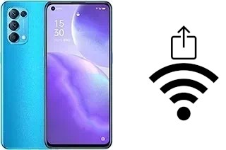 So generieren Sie einen QR-Code mit dem Wifi-Passwort auf einem Oppo Reno5 5G