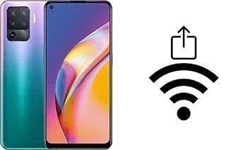 So generieren Sie einen QR-Code mit dem Wifi-Passwort auf einem Oppo Reno5 F