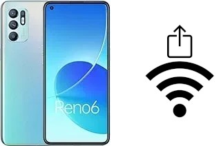 So generieren Sie einen QR-Code mit dem Wifi-Passwort auf einem Oppo Reno6