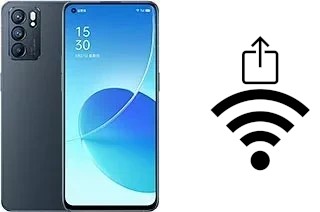 So generieren Sie einen QR-Code mit dem Wifi-Passwort auf einem Oppo Reno6 5G