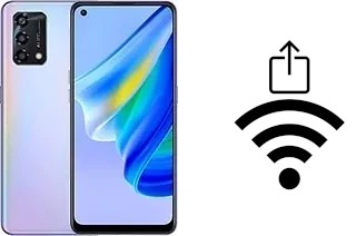 So generieren Sie einen QR-Code mit dem Wifi-Passwort auf einem Oppo Reno6 Lite