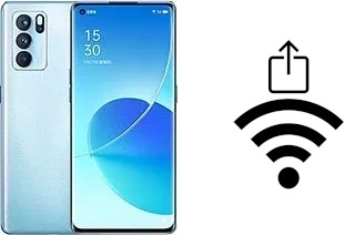 So generieren Sie einen QR-Code mit dem Wifi-Passwort auf einem Oppo Reno6 Pro 5G