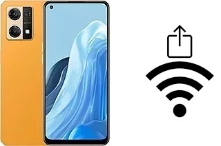 So generieren Sie einen QR-Code mit dem Wifi-Passwort auf einem Oppo Reno7 2022