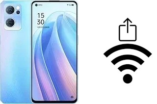 So generieren Sie einen QR-Code mit dem Wifi-Passwort auf einem Oppo Reno7 5G