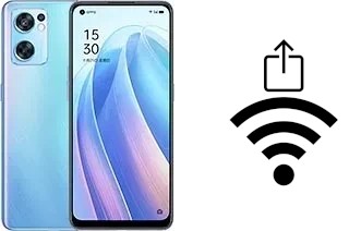 So generieren Sie einen QR-Code mit dem Wifi-Passwort auf einem Oppo Reno7 SE 5G