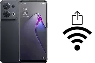 So generieren Sie einen QR-Code mit dem Wifi-Passwort auf einem Oppo Reno8