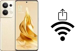 So generieren Sie einen QR-Code mit dem Wifi-Passwort auf einem Oppo Reno9 Pro+