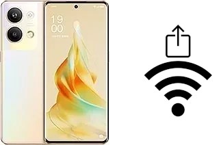 So generieren Sie einen QR-Code mit dem Wifi-Passwort auf einem Oppo Reno9 Pro