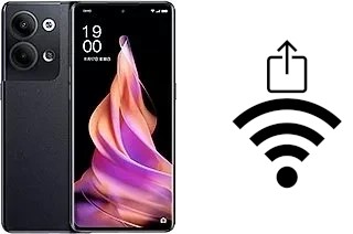 So generieren Sie einen QR-Code mit dem Wifi-Passwort auf einem Oppo Reno9