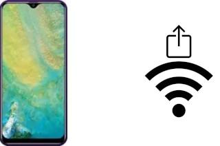 So generieren Sie einen QR-Code mit dem Wifi-Passwort auf einem Oukitel C15 Pro+