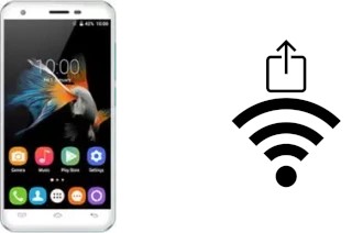 So generieren Sie einen QR-Code mit dem Wifi-Passwort auf einem Oukitel C2