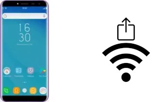 So generieren Sie einen QR-Code mit dem Wifi-Passwort auf einem Oukitel C8 4G