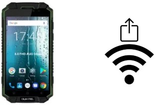 So generieren Sie einen QR-Code mit dem Wifi-Passwort auf einem Oukitel K10000 Max