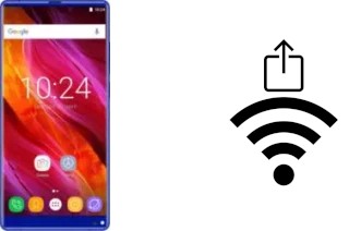 So generieren Sie einen QR-Code mit dem Wifi-Passwort auf einem Oukitel Mix 2