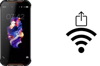 So generieren Sie einen QR-Code mit dem Wifi-Passwort auf einem Oukitel WP1