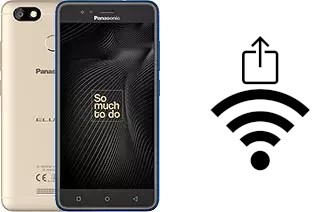 So generieren Sie einen QR-Code mit dem Wifi-Passwort auf einem Panasonic Eluga A4