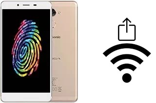 So generieren Sie einen QR-Code mit dem Wifi-Passwort auf einem Panasonic Eluga Mark 2