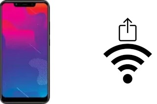 So generieren Sie einen QR-Code mit dem Wifi-Passwort auf einem Panasonic Eluga Z1