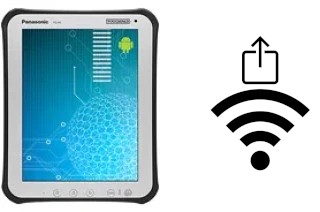 So generieren Sie einen QR-Code mit dem Wifi-Passwort auf einem Panasonic Toughpad FZ-A1