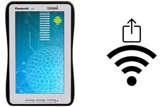 So generieren Sie einen QR-Code mit dem Wifi-Passwort auf einem Panasonic Toughpad JT-B1