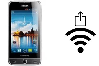 So generieren Sie einen QR-Code mit dem Wifi-Passwort auf einem Philips W736