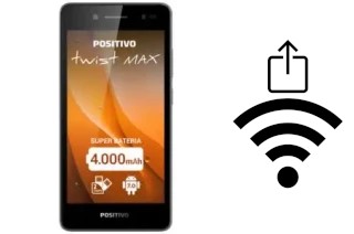 So generieren Sie einen QR-Code mit dem Wifi-Passwort auf einem Positivo Twist Max