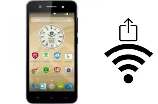 So generieren Sie einen QR-Code mit dem Wifi-Passwort auf einem Prestigio Grace X5