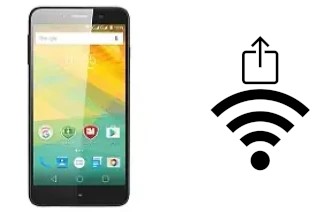 So generieren Sie einen QR-Code mit dem Wifi-Passwort auf einem Prestigio Grace Z3