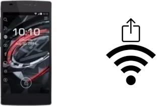 So generieren Sie einen QR-Code mit dem Wifi-Passwort auf einem Prestigio Grace