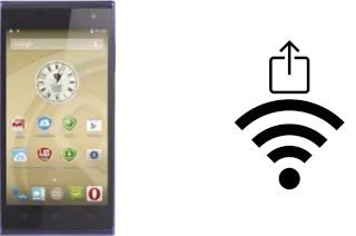 So generieren Sie einen QR-Code mit dem Wifi-Passwort auf einem Prestigio MultiPhone 5455 DUO