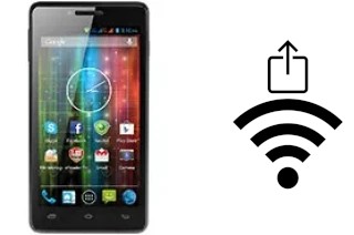 So generieren Sie einen QR-Code mit dem Wifi-Passwort auf einem Prestigio MultiPhone 5500 Duo