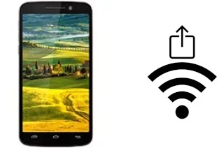 So generieren Sie einen QR-Code mit dem Wifi-Passwort auf einem Prestigio MultiPhone 7600 Duo