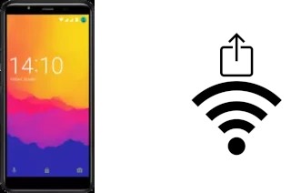 So generieren Sie einen QR-Code mit dem Wifi-Passwort auf einem Prestigio Muze F5 LTE