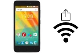 So generieren Sie einen QR-Code mit dem Wifi-Passwort auf einem Prestigio Wize G3